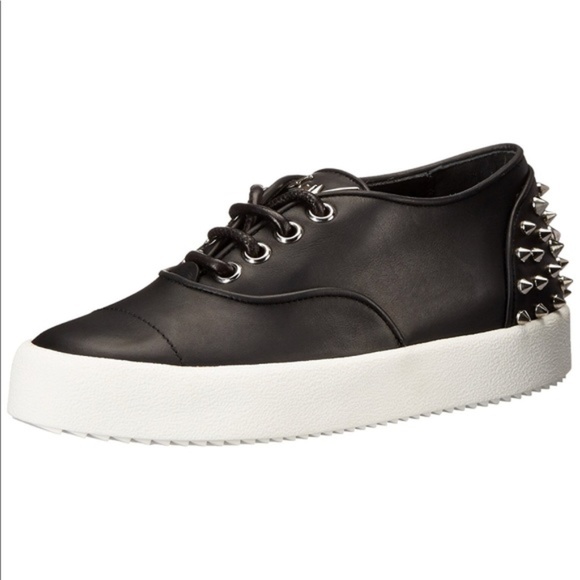 Giuseppe Zanotti Shoes - GIUSEPPE ZANOTTI DESIGN SNEAKERS W/ MICRO STUDS